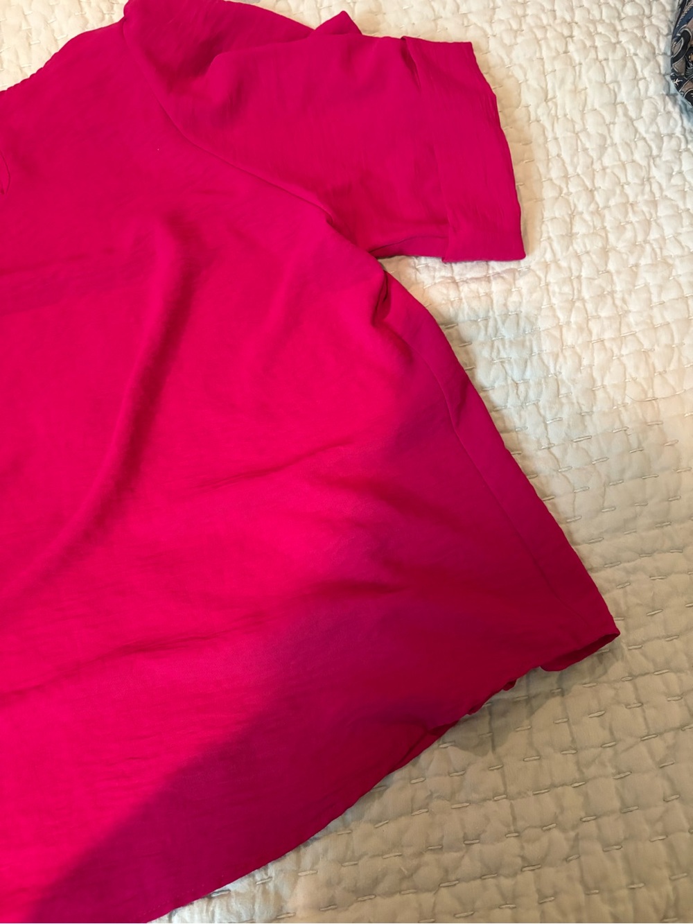 ivy jane Hot Pink Short Sleeve Blouse